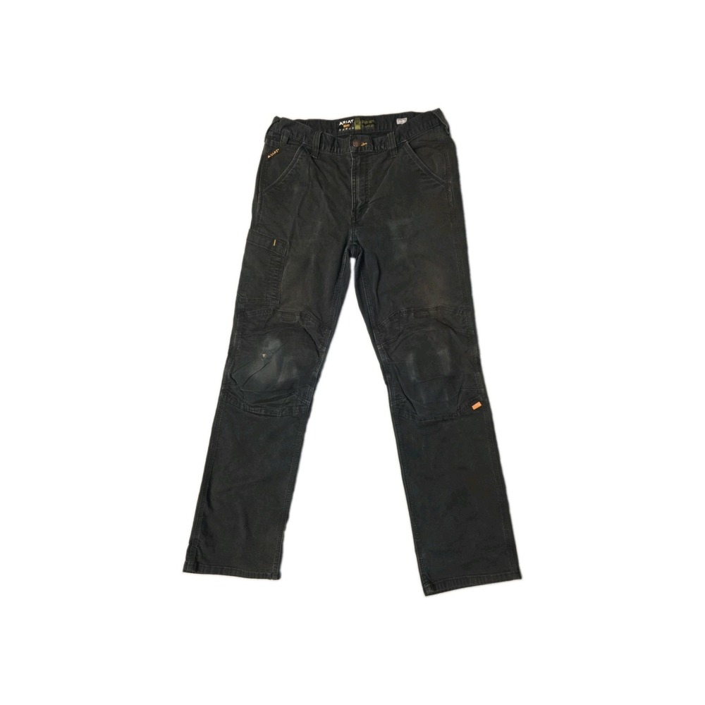 Ariat Rebar M4 DuraStretch Black 33x34 Double Front Work Pants